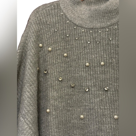 Maurices Embellished Mock Neck Sweater 2X - Picture 4 of 9
